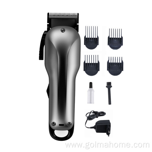 Electric portable cordless hair trimmer men barber clippers